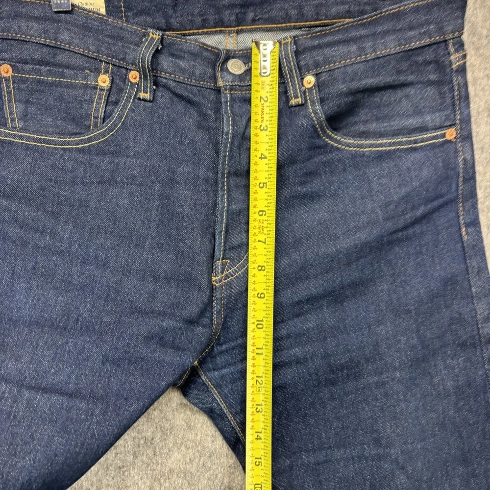 Levi's Premium 501 '93 Jeans Men's 31 x 32 Blue Dark Wash Button Fly Straight